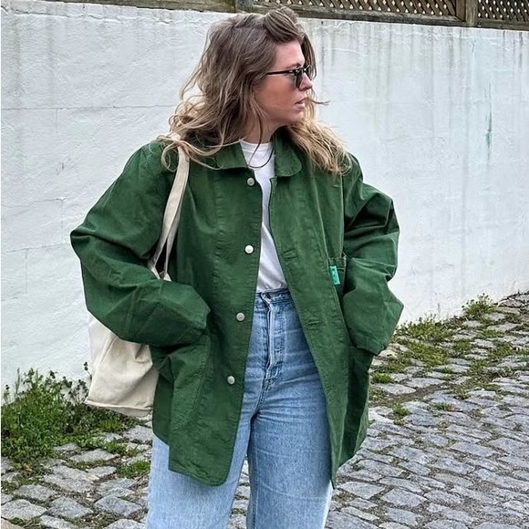 MEALS Jackets & Blazers - Meals Forager Coat in Kale Green